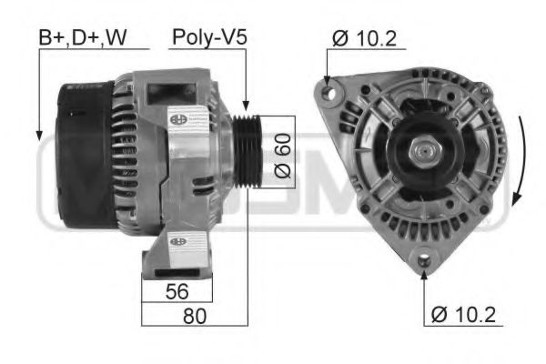 MESSMER 210291 Генератор для ALFA-ROMEO (Алфа-ромэо) MESSMER 210291 Генератор для ALFA-ROMEO (Алфа-ромэо)