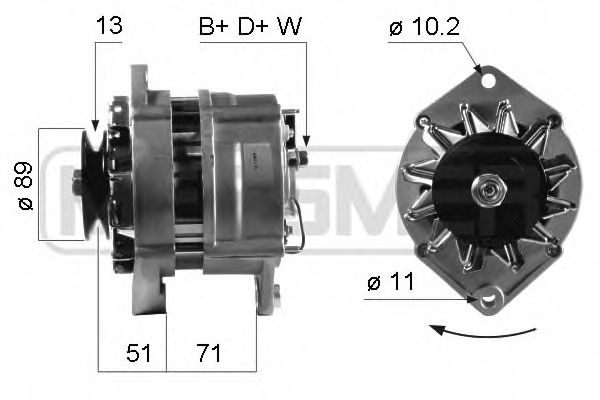 MESSMER 210297 Генератор для IVECO (Ивеко) MESSMER 210297 Генератор для IVECO (Ивеко)