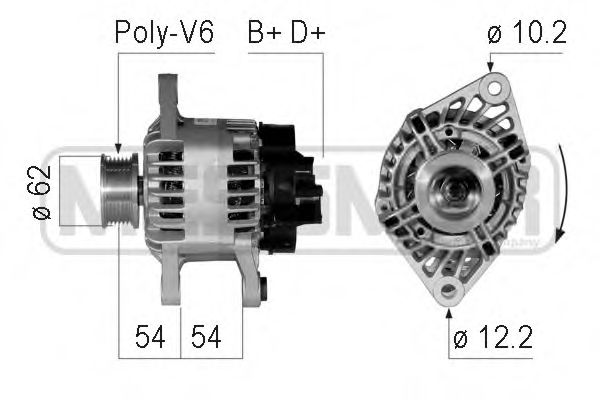 MESSMER 210344 Генератор для ALFA-ROMEO (Алфа-ромэо) MESSMER 210344 Генератор для ALFA-ROMEO (Алфа-ромэо)