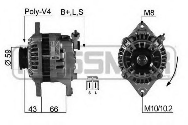 MESSMER 210373 Генератор для KIA (Киа) MESSMER 210373 Генератор для KIA (Киа)