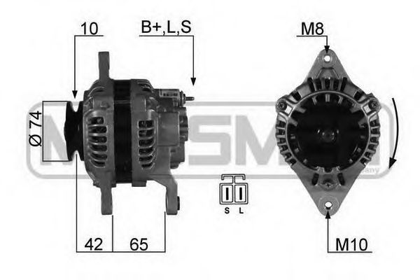 MESSMER 210378 Генератор для KIA (Киа) MESSMER 210378 Генератор для KIA (Киа)