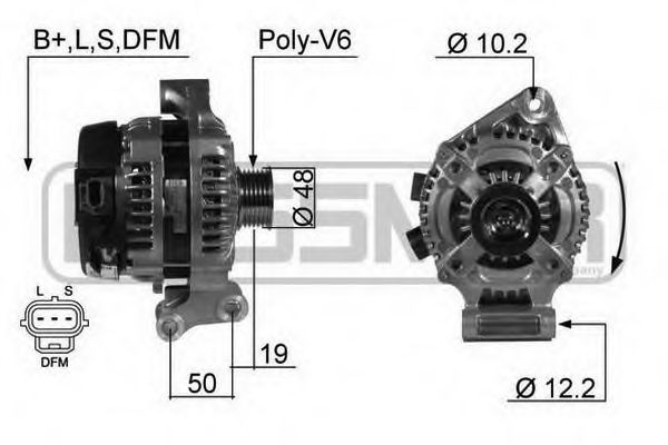 MESSMER 210384 Генератор для VOLVO (Вольво) MESSMER 210384 Генератор для VOLVO (Вольво)