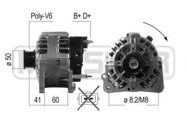 MESSMER 210488 Генератор для SKODA (Шкода) MESSMER 210488 Генератор для SKODA (Шкода)