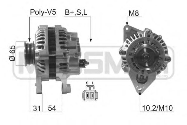 MESSMER 210623 Генератор для MITSUBISHI CHALLENGER (Митсубиши/митсубиси Чаллэнгэр) MESSMER 210623 Генератор для MITSUBISHI CHALLENGER (Митсубиши/митсубиси Чаллэнгэр)
