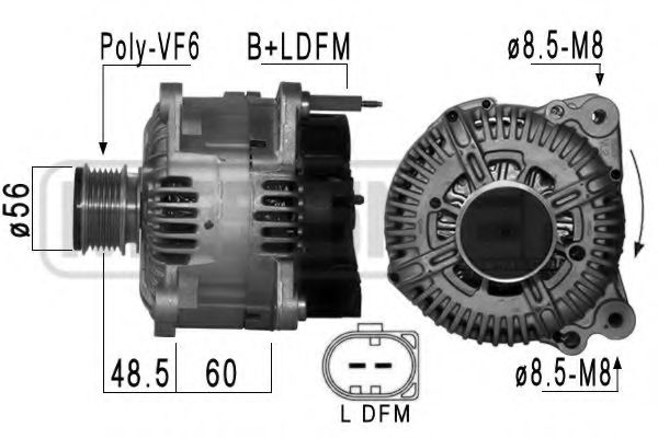 MESSMER 210898 Генератор для VOLKSWAGEN PASSAT (Фольксваген Пассат) MESSMER 210898 Генератор для VOLKSWAGEN PASSAT (Фольксваген Пассат)