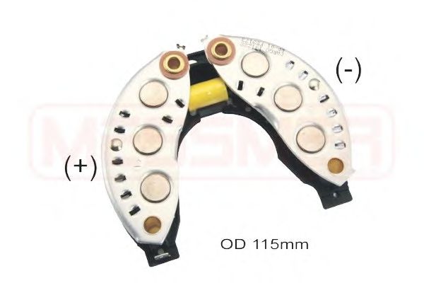 MESSMER 215746 Выпрямитель, генератор для RENAULT CLIO I (Рено Cлио и) MESSMER 215746 Выпрямитель, генератор для RENAULT CLIO I (Рено Cлио и)