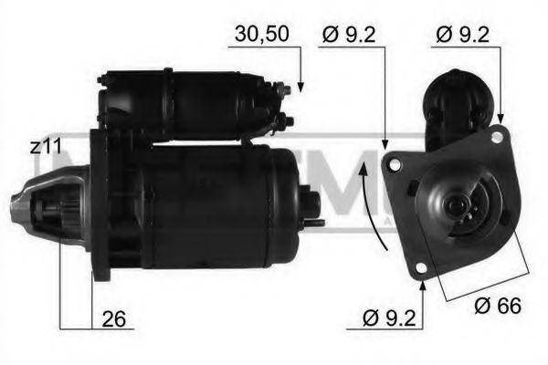 MESSMER 220075 Стартер для FIAT (Фиат) MESSMER 220075 Стартер для FIAT (Фиат)