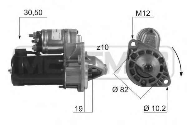 MESSMER 220401 Стартер для OPEL OMEGA A (Опель Омэга а) MESSMER 220401 Стартер для OPEL OMEGA A (Опель Омэга а)