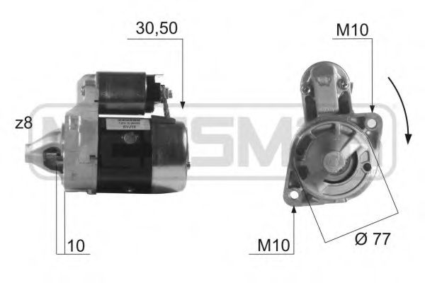 MESSMER 220488 Стартер для MITSUBISHI ETERNA IV (Митсубиши/митсубиси Этэрна иv) MESSMER 220488 Стартер для MITSUBISHI ETERNA IV (Митсубиши/митсубиси Этэрна иv)