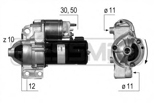 MESSMER 220527 Стартер для PEUGEOT 407 (Пежо 407) MESSMER 220527 Стартер для PEUGEOT 407 (Пежо 407)
