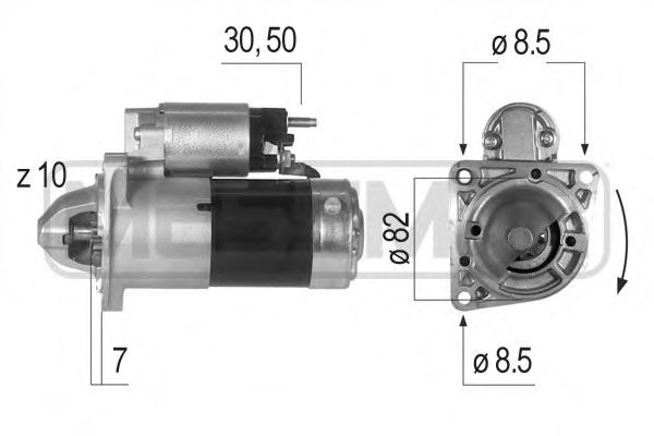 MESSMER 220643 Стартер для FIAT (Фиат) MESSMER 220643 Стартер для FIAT (Фиат)