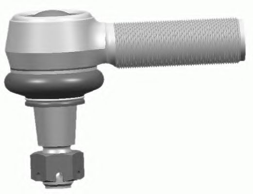 LEMFÖRDER 11946 02 Наконечник поперечной рулевой тяги; Угловой шарнир<br >мост с наклоном шкворня вперед 