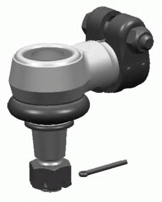 LEMFÖRDER 12974 01 Наконечник поперечной рулевой тяги; Шаровой шарнир, демпфер рулевого<br >передний мост 