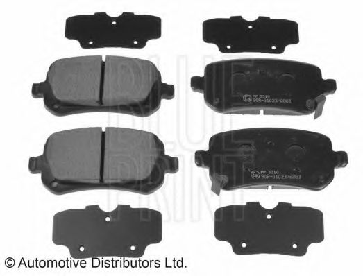 BLUE PRINT ADA104259 Тормозные колодки для DODGE JOURNEY (Додж Жоурнэъ) BLUE PRINT ADA104259 Тормозные колодки для DODGE JOURNEY (Додж Жоурнэъ)