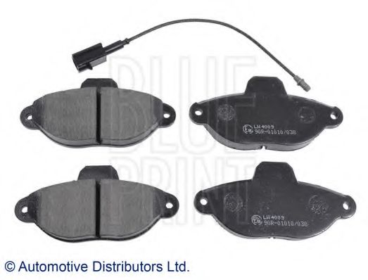 BLUE PRINT ADL144206 Тормозные колодки Наклонная задняя часть для FIAT 500 (Фиат 500) BLUE PRINT ADL144206 Тормозные колодки Наклонная задняя часть для FIAT 500 (Фиат 500)