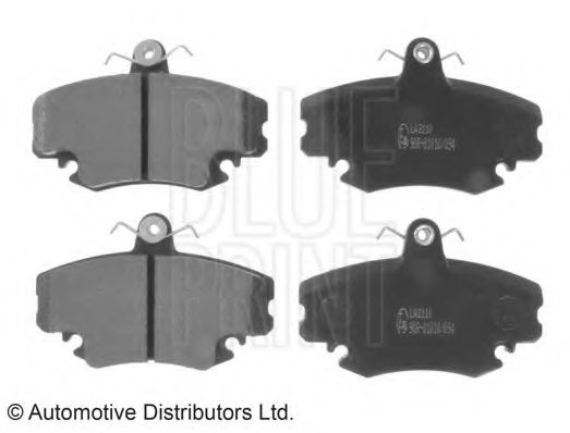 BLUE PRINT ADR164203 Тормозные колодки 09 1998 для DACIA SANDERO (Дача Сандэро) BLUE PRINT ADR164203 Тормозные колодки 09 1998 для DACIA SANDERO (Дача Сандэро)
