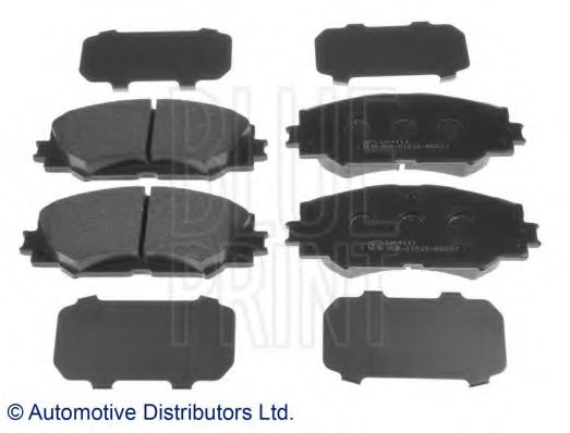 BLUE PRINT ADT342171 Тормозные колодки для TOYOTA FIELDER (Тойота/тоета Фиэлдэр) BLUE PRINT ADT342171 Тормозные колодки для TOYOTA FIELDER (Тойота/тоета Фиэлдэр)