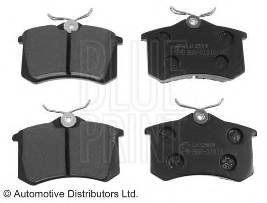 BLUE PRINT ADV184206 Тормозные колодки для VOLKSWAGEN (Фольксваген) BLUE PRINT ADV184206 Тормозные колодки для VOLKSWAGEN (Фольксваген)