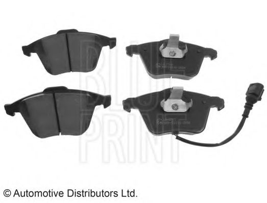 BLUE PRINT ADV184207 Тормозные колодки 345 для SKODA SUPERB (Шкода Суперб) BLUE PRINT ADV184207 Тормозные колодки 345 для SKODA SUPERB (Шкода Суперб)