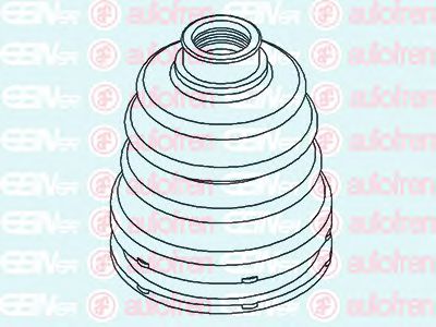 AUTOFREN SEINSA D8533 Комплект пылника, приводной вал для FORD FUSION (Форд Фьюжн) AUTOFREN SEINSA D8533 Комплект пылника, приводной вал для FORD FUSION (Форд Фьюжн)