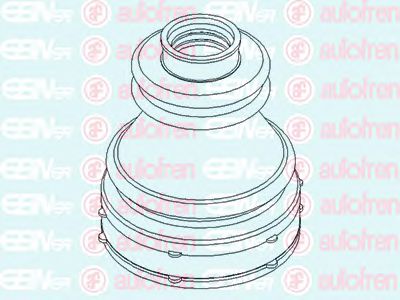AUTOFREN SEINSA D8534 Комплект пылника, приводной вал для RENAULT MEGANE II ER (Рено Меган 2 ер) AUTOFREN SEINSA D8534 Комплект пылника, приводной вал для RENAULT MEGANE II ER (Рено Меган 2 ер)