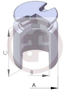 AUTOFREN SEINSA D02554 Поршень, корпус скобы тормоза для PEUGEOT (Пежо) AUTOFREN SEINSA D02554 Поршень, корпус скобы тормоза для PEUGEOT (Пежо)