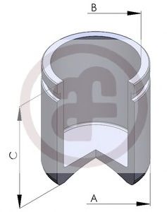 AUTOFREN SEINSA D02561 Поршень, корпус скобы тормоза для VOLKSWAGEN DERBY (Фольксваген Дэрбъ) AUTOFREN SEINSA D02561 Поршень, корпус скобы тормоза для VOLKSWAGEN DERBY (Фольксваген Дэрбъ)