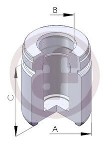 AUTOFREN SEINSA D02577 Поршень, корпус скобы тормоза для BMW (Бмв) AUTOFREN SEINSA D02577 Поршень, корпус скобы тормоза для BMW (Бмв)