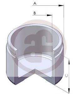 AUTOFREN SEINSA D02596 Поршень, корпус скобы тормоза для TOYOTA SCEPTER (Тойота/тоета Сcэптэр)