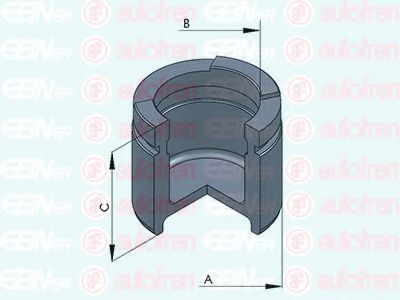 AUTOFREN SEINSA D025311 Поршень, корпус скобы тормоза для OPEL OMEGA A (Опель Омэга а) AUTOFREN SEINSA D025311 Поршень, корпус скобы тормоза для OPEL OMEGA A (Опель Омэга а)