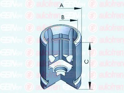 AUTOFREN SEINSA D025319 Поршень, корпус скобы тормоза для HONDA PRELUDE III (Хонда Прэлудэ 3) AUTOFREN SEINSA D025319 Поршень, корпус скобы тормоза для HONDA PRELUDE III (Хонда Прэлудэ 3)