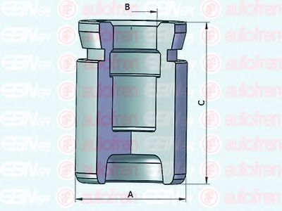 AUTOFREN SEINSA D025333 Поршень, корпус скобы тормоза для BMW (Бмв) AUTOFREN SEINSA D025333 Поршень, корпус скобы тормоза для BMW (Бмв)