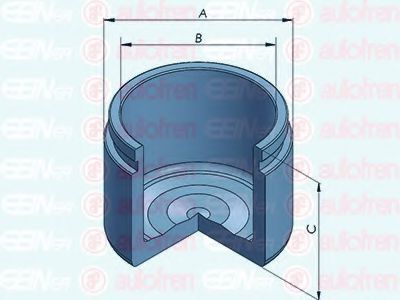 AUTOFREN SEINSA D025409 Поршень, корпус скобы тормоза для KIA MENTOR (Киа Мэнтор) AUTOFREN SEINSA D025409 Поршень, корпус скобы тормоза для KIA MENTOR (Киа Мэнтор)
