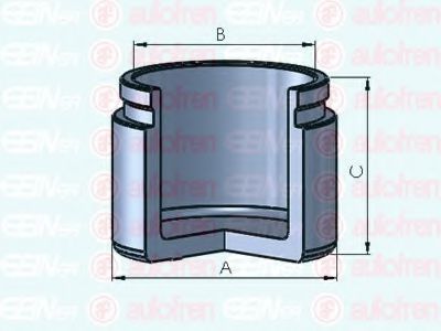 AUTOFREN SEINSA D025410 Поршень, корпус скобы тормоза для RENAULT LE CAR (Рено Лэ cар) AUTOFREN SEINSA D025410 Поршень, корпус скобы тормоза для RENAULT LE CAR (Рено Лэ cар)
