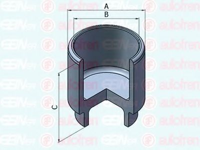 AUTOFREN SEINSA D025414 Поршень, корпус скобы тормоза для FORD FIESTA (Форд Фиэста) AUTOFREN SEINSA D025414 Поршень, корпус скобы тормоза для FORD FIESTA (Форд Фиэста)