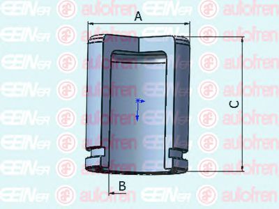 AUTOFREN SEINSA D025434 Поршень, корпус скобы тормоза для DAEWOO GENTRA (Дэу Гэнтра) AUTOFREN SEINSA D025434 Поршень, корпус скобы тормоза для DAEWOO GENTRA (Дэу Гэнтра)