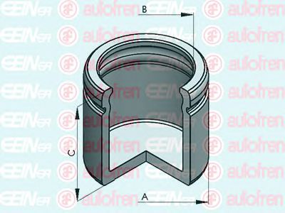 AUTOFREN SEINSA D025491 Поршень, корпус скобы тормоза для FIAT 500 C (Фиат 500 c) AUTOFREN SEINSA D025491 Поршень, корпус скобы тормоза для FIAT 500 C (Фиат 500 c)