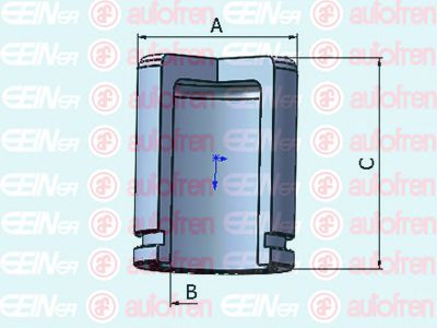 AUTOFREN SEINSA D025435 Поршень, корпус скобы тормоза для MITSUBISHI CORDIA (Митсубиши/митсубиси Cордиа) AUTOFREN SEINSA D025435 Поршень, корпус скобы тормоза для MITSUBISHI CORDIA (Митсубиши/митсубиси Cордиа)