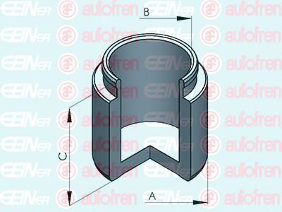 AUTOFREN SEINSA D025359 Поршень, корпус скобы тормоза для HYUNDAI H100 (Хендай Х100) AUTOFREN SEINSA D025359 Поршень, корпус скобы тормоза для HYUNDAI H100 (Хендай Х100)
