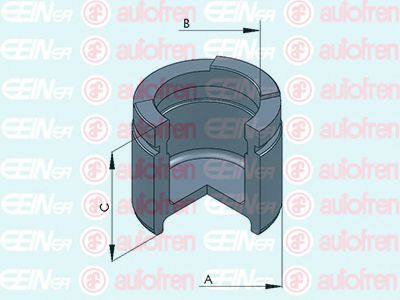 AUTOFREN SEINSA D025457 Поршень, корпус скобы тормоза для PEUGEOT 305 II (Пежо 305 2) AUTOFREN SEINSA D025457 Поршень, корпус скобы тормоза для PEUGEOT 305 II (Пежо 305 2)