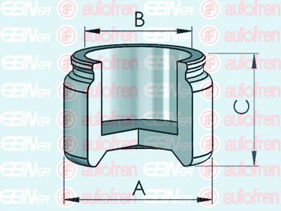 AUTOFREN SEINSA D025514 Поршень, корпус скобы тормоза для AUDI (Ауди) AUTOFREN SEINSA D025514 Поршень, корпус скобы тормоза для AUDI (Ауди)