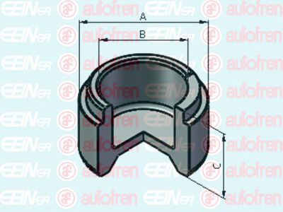 AUTOFREN SEINSA D025519 Поршень, корпус скобы тормоза для OPEL MANTA B CC (Опель Манта б cc) AUTOFREN SEINSA D025519 Поршень, корпус скобы тормоза для OPEL MANTA B CC (Опель Манта б cc)