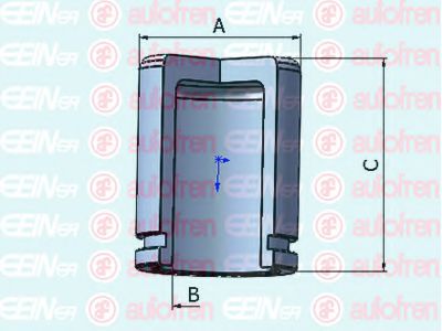 AUTOFREN SEINSA D025546 Поршень, корпус скобы тормоза для CHEVROLET CAPTIVA (Шевроле Каптива) AUTOFREN SEINSA D025546 Поршень, корпус скобы тормоза для CHEVROLET CAPTIVA (Шевроле Каптива)