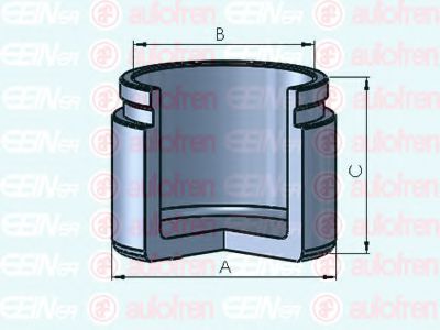 AUTOFREN SEINSA D025564 Поршень, корпус скобы тормоза для BMW (Бмв) AUTOFREN SEINSA D025564 Поршень, корпус скобы тормоза для BMW (Бмв)