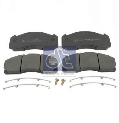 DT 2.94071 Комплект тормозных колодок, дисковый тормоз 