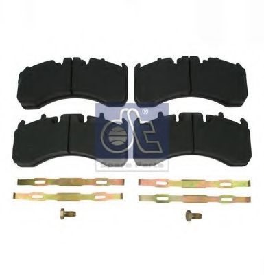 DT 2.94097 Комплект тормозных колодок, дисковый тормоз 