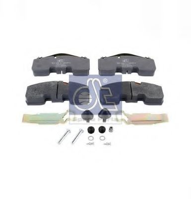 DT 3.96405 Комплект тормозных колодок, дисковый тормоз 