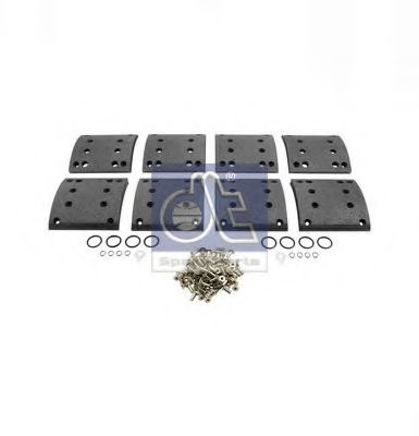 DT 4.91130 Комплект тормозных башмаков, барабанные тормоза 