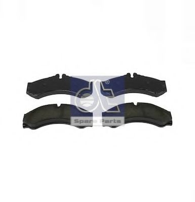 DT 4.91902 Комплект тормозных колодок, дисковый тормоз 