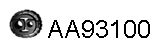 VENEPORTE AA93100 Резиновые полоски, система выпуска для CITROËN C8 (CитроËн С8) VENEPORTE AA93100 Резиновые полоски, система выпуска для CITROËN C8 (CитроËн С8)
